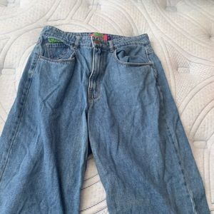 Selling empyre dark blue jeans!!